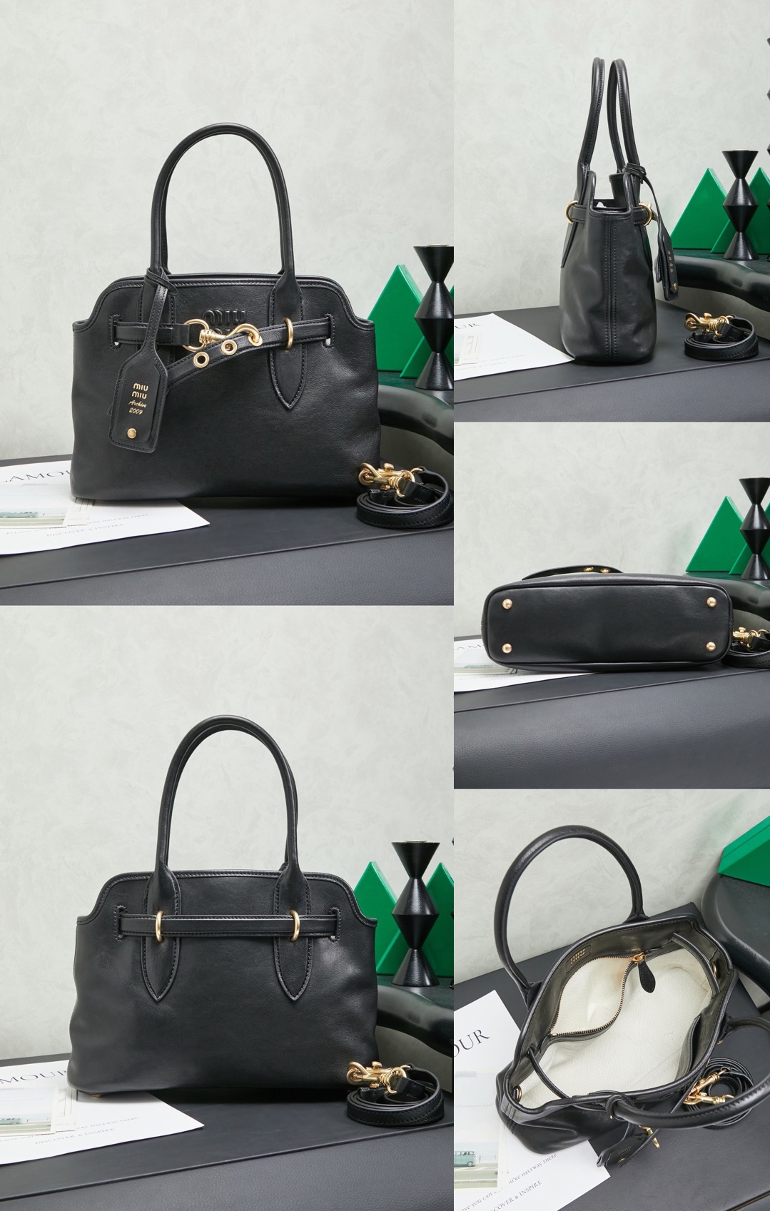 MIUMIU FROM THE RUNWAY Aventure nappa leather top-handle bag Medium - image 12