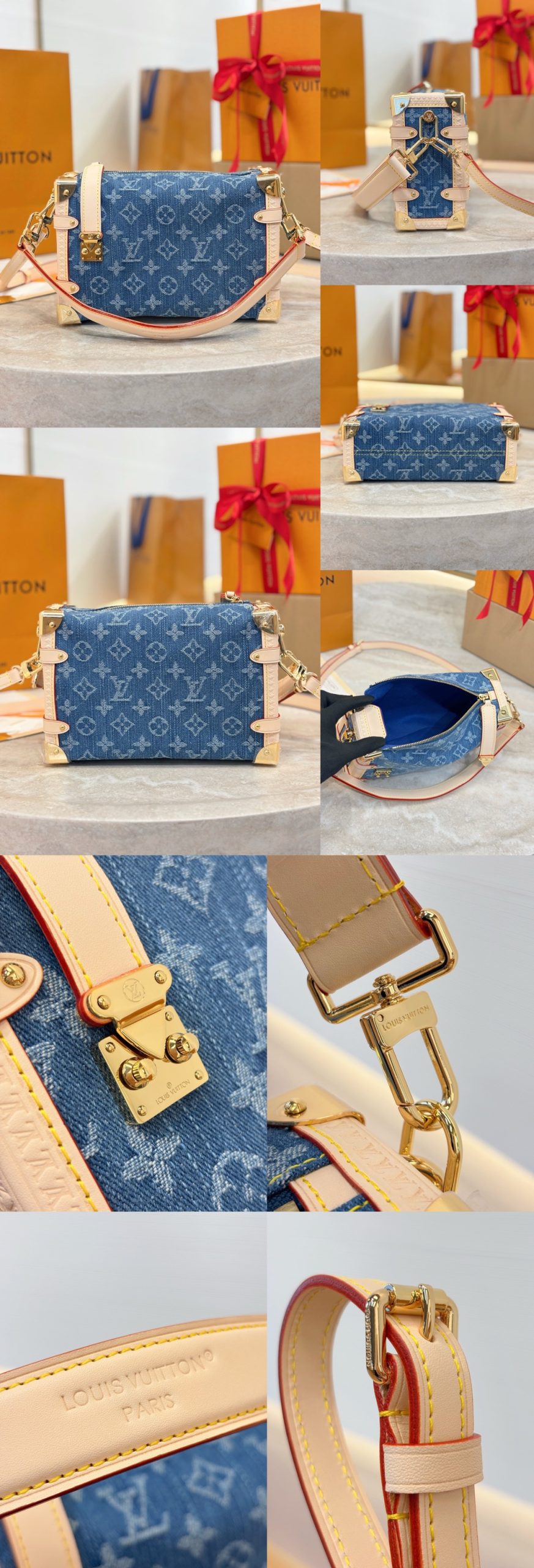 LV All in BB Denim M28107 - image 11
