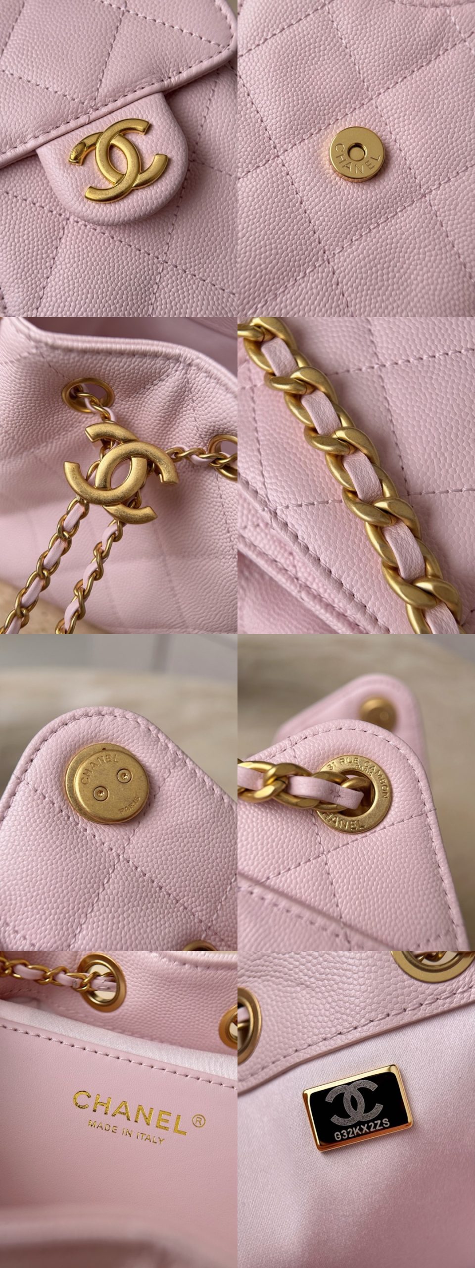 CHANEL 26C MINI Hobobag Calfskin In Pink - image 7