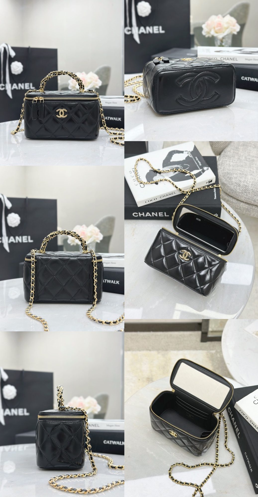 CHANEL 24B Handle Vanity Bag - image 11