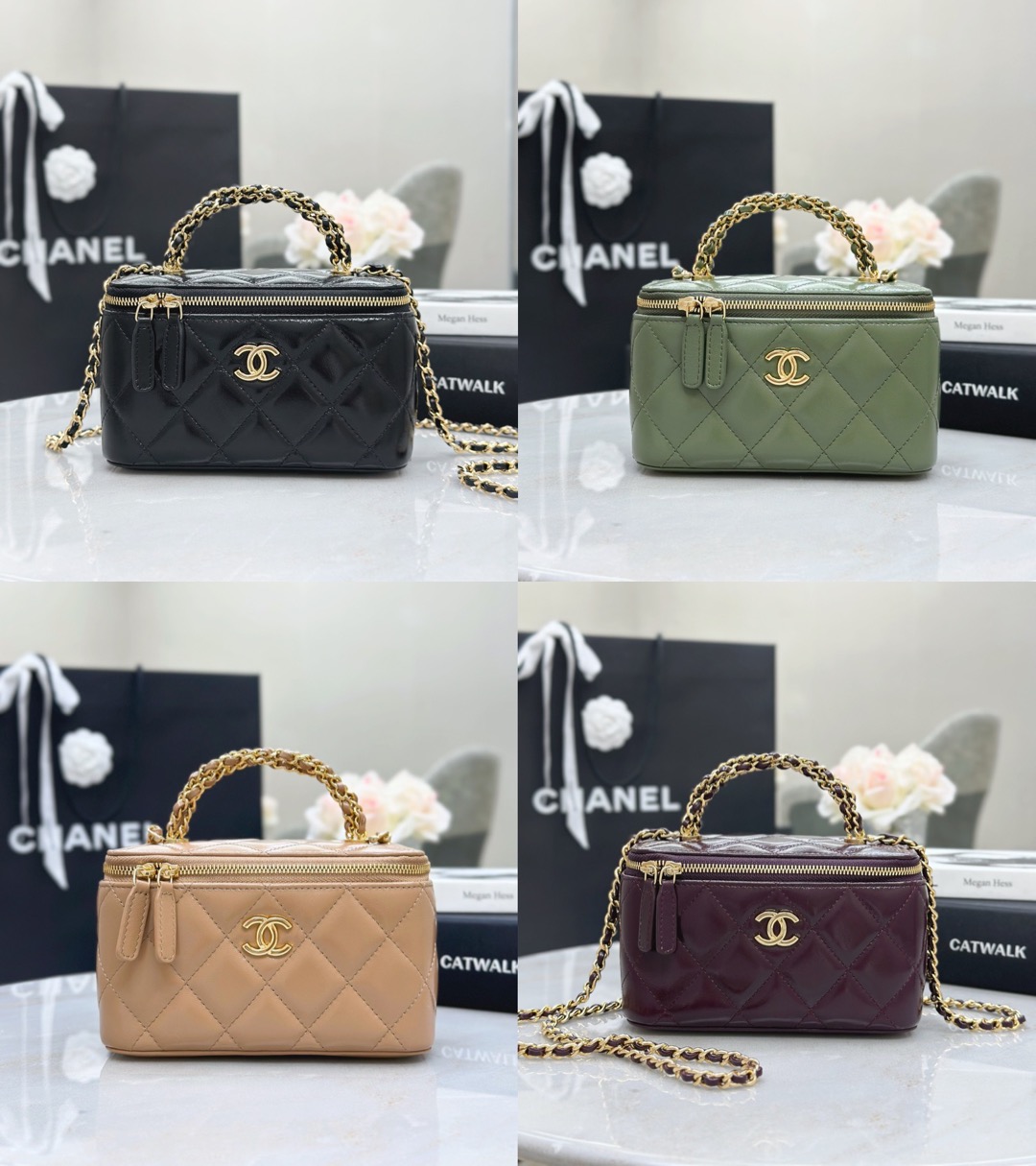 CHANEL 24B Handle Vanity Bag - image 8