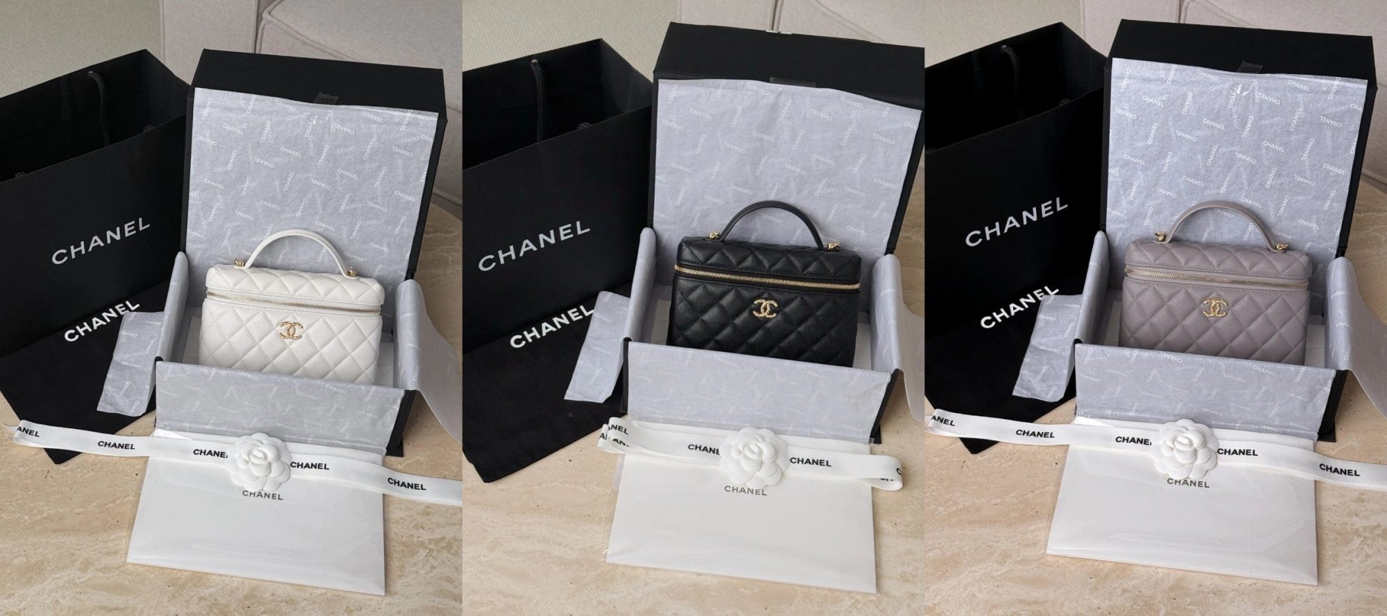CHANEL 26P Twist Crystal Vanity Bag - image 11