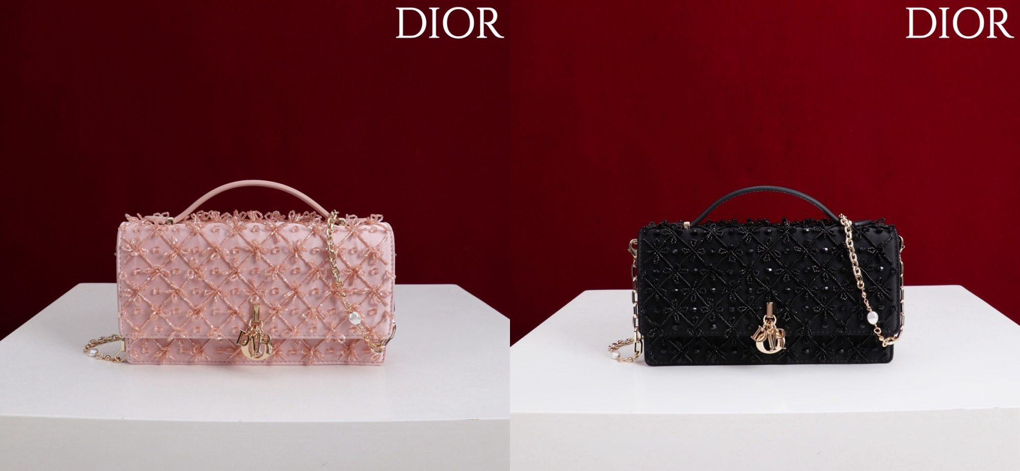 Mini My Dior Bag – Pink Satin - image 7
