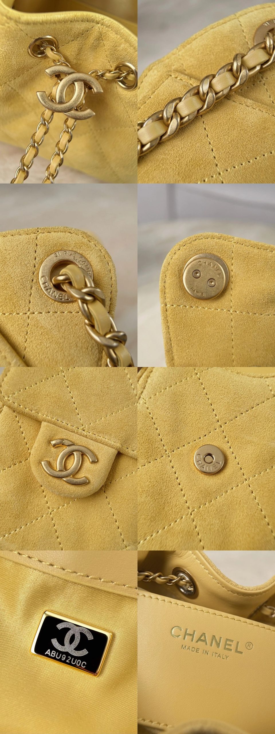 CHANEL 26C MINI Hobobag Suede - image 7