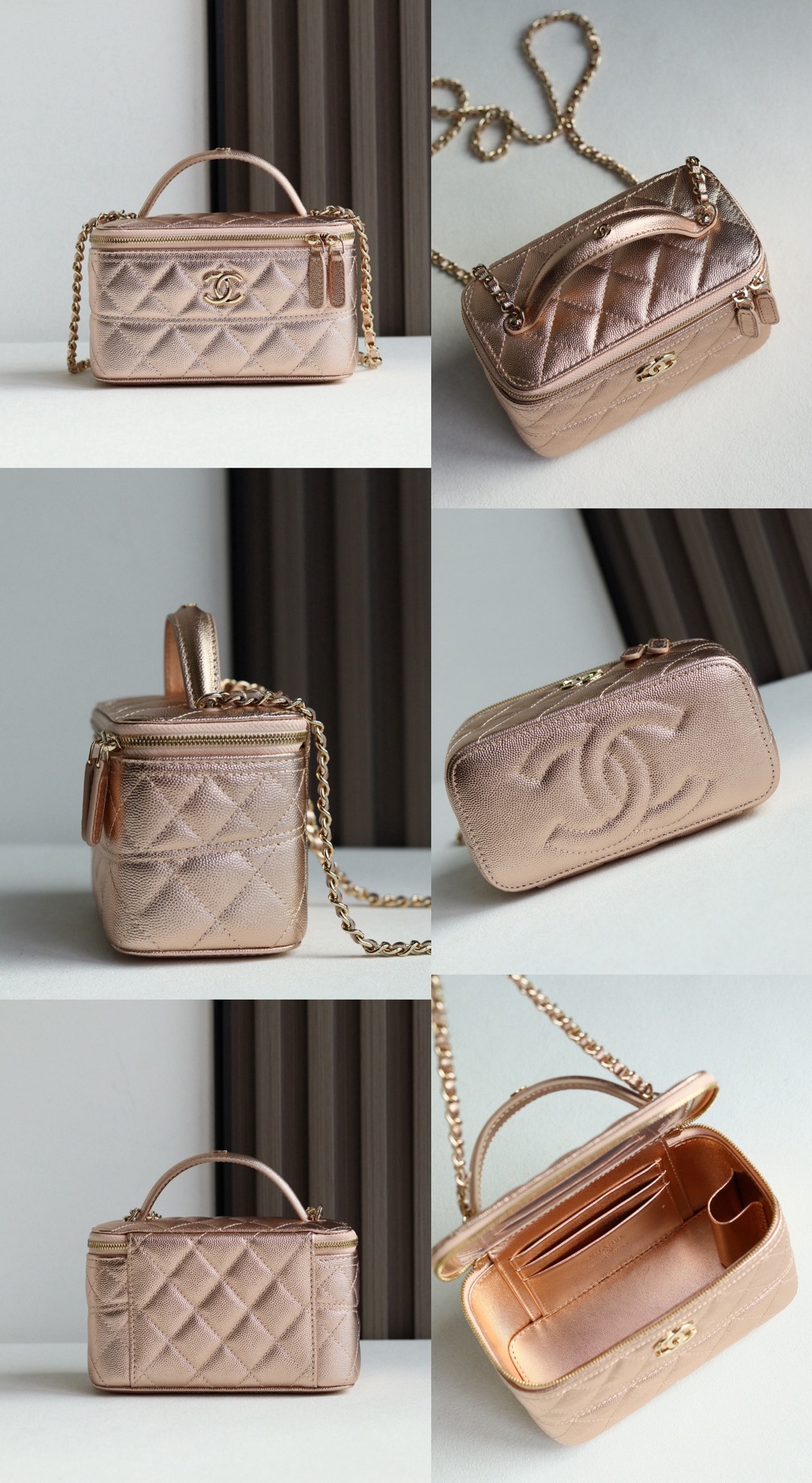 CHANEL 25C Vanity Bag - image 10