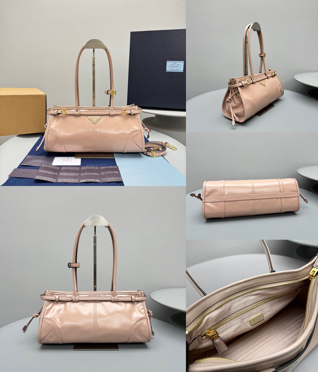 PRADA Bonnie medium leather handbag - image 12