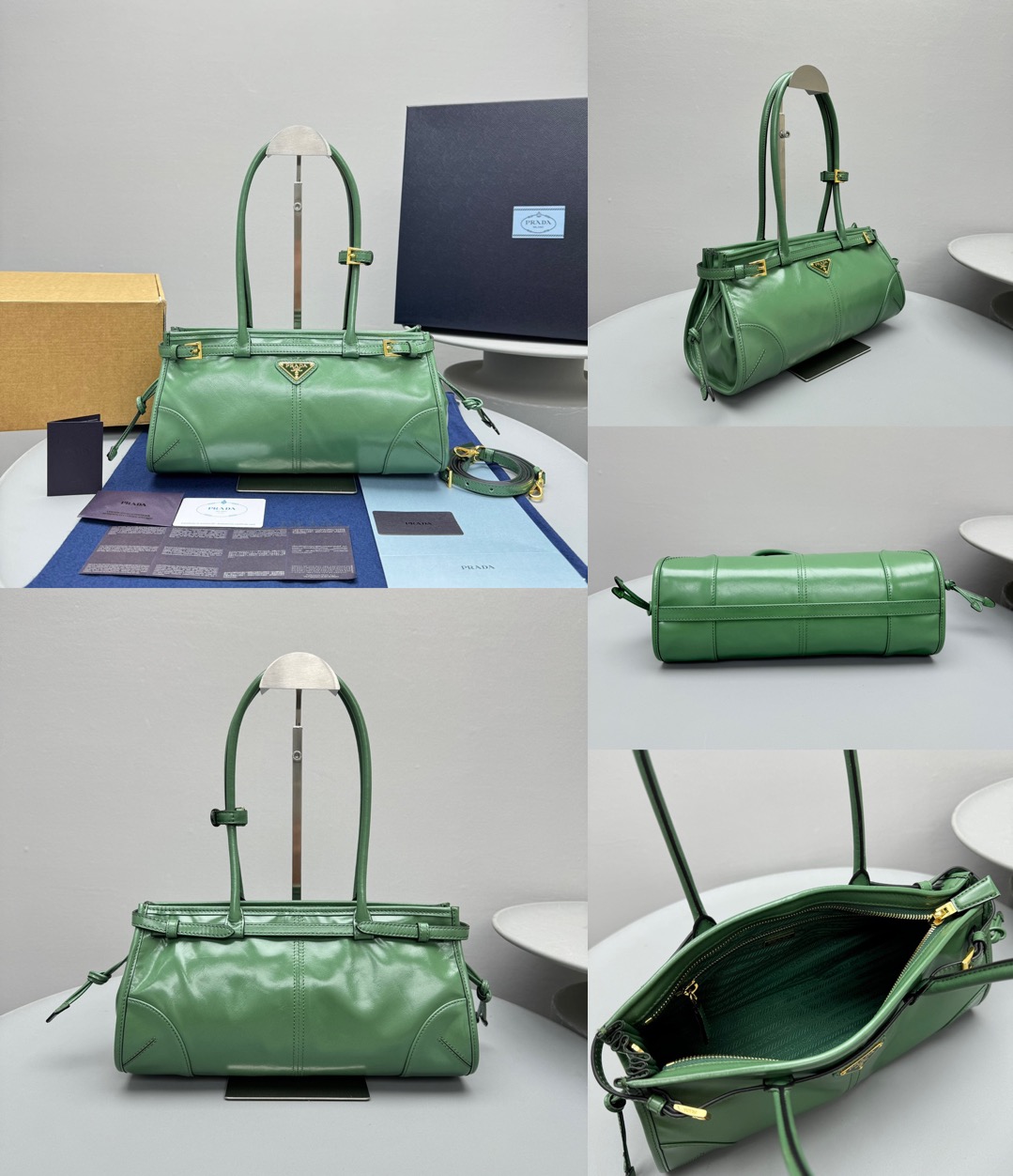 PRADA Bonnie medium leather handbag - image 13