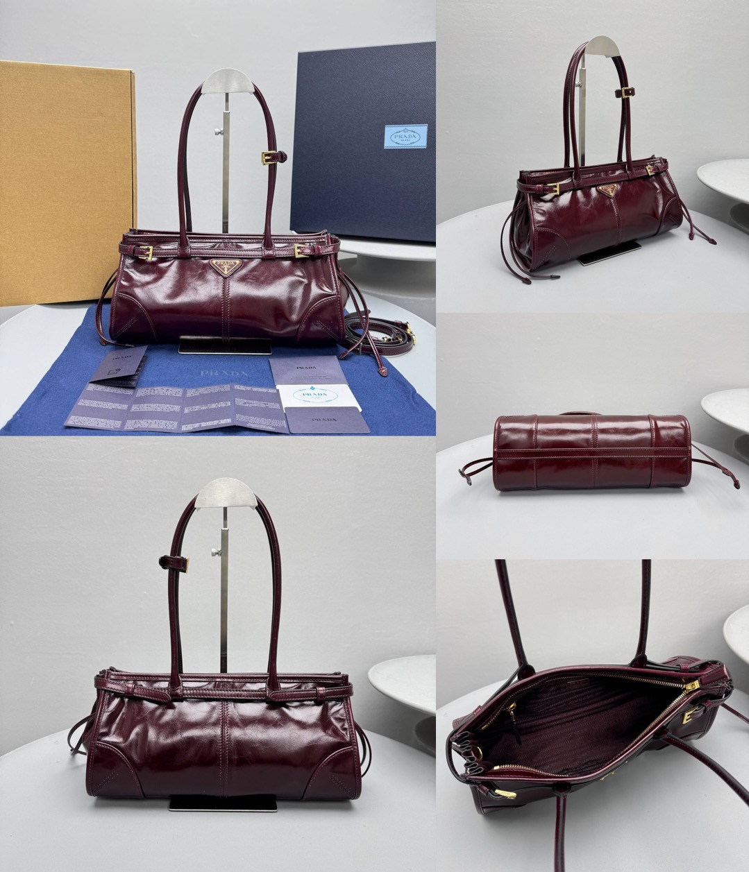PRADA Bonnie medium leather handbag - image 15