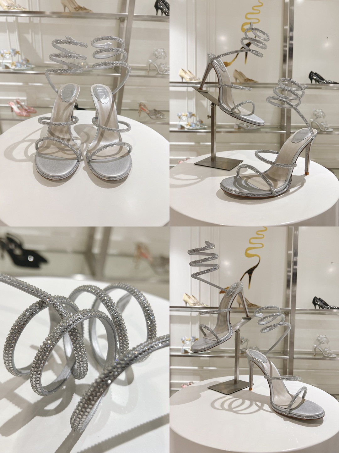 RENE  CAOVILLA Cleo Sandals - image 7