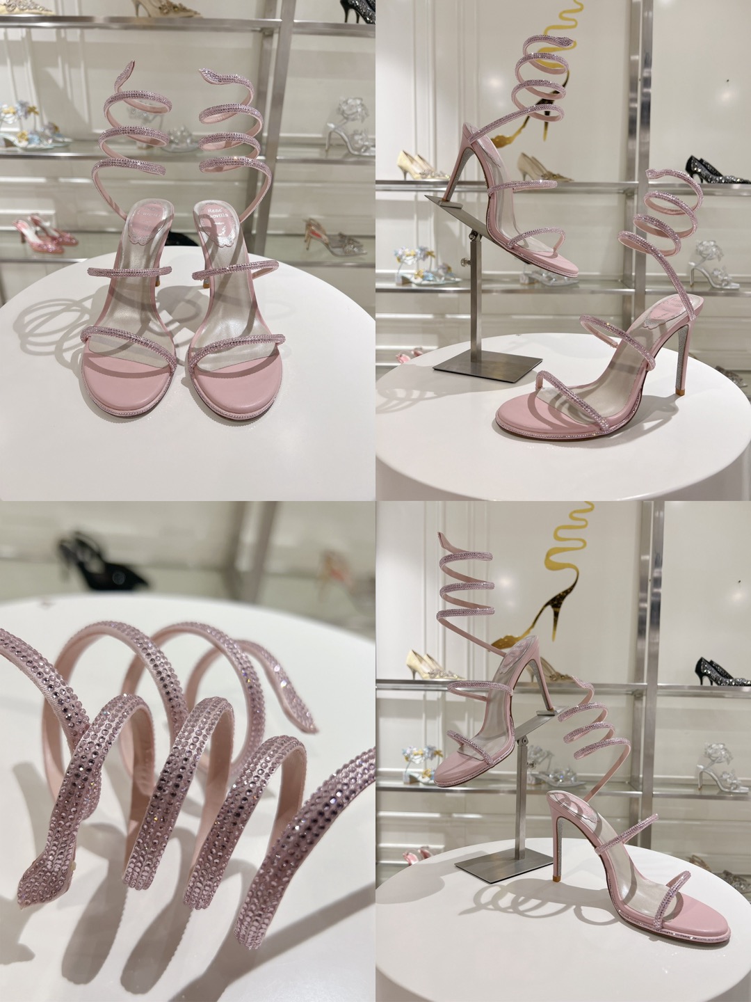 RENE  CAOVILLA Cleo Sandals - image 8