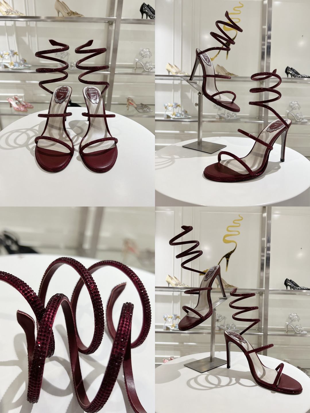 RENE  CAOVILLA Cleo Sandals - image 9