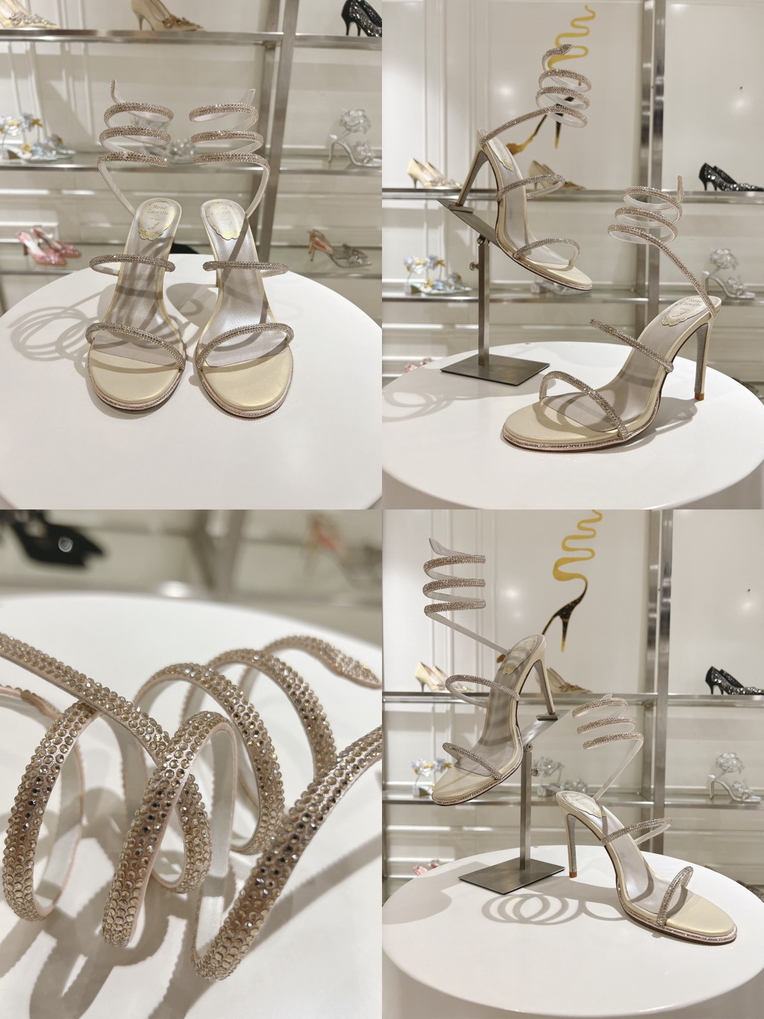 RENE  CAOVILLA Cleo Sandals - image 11