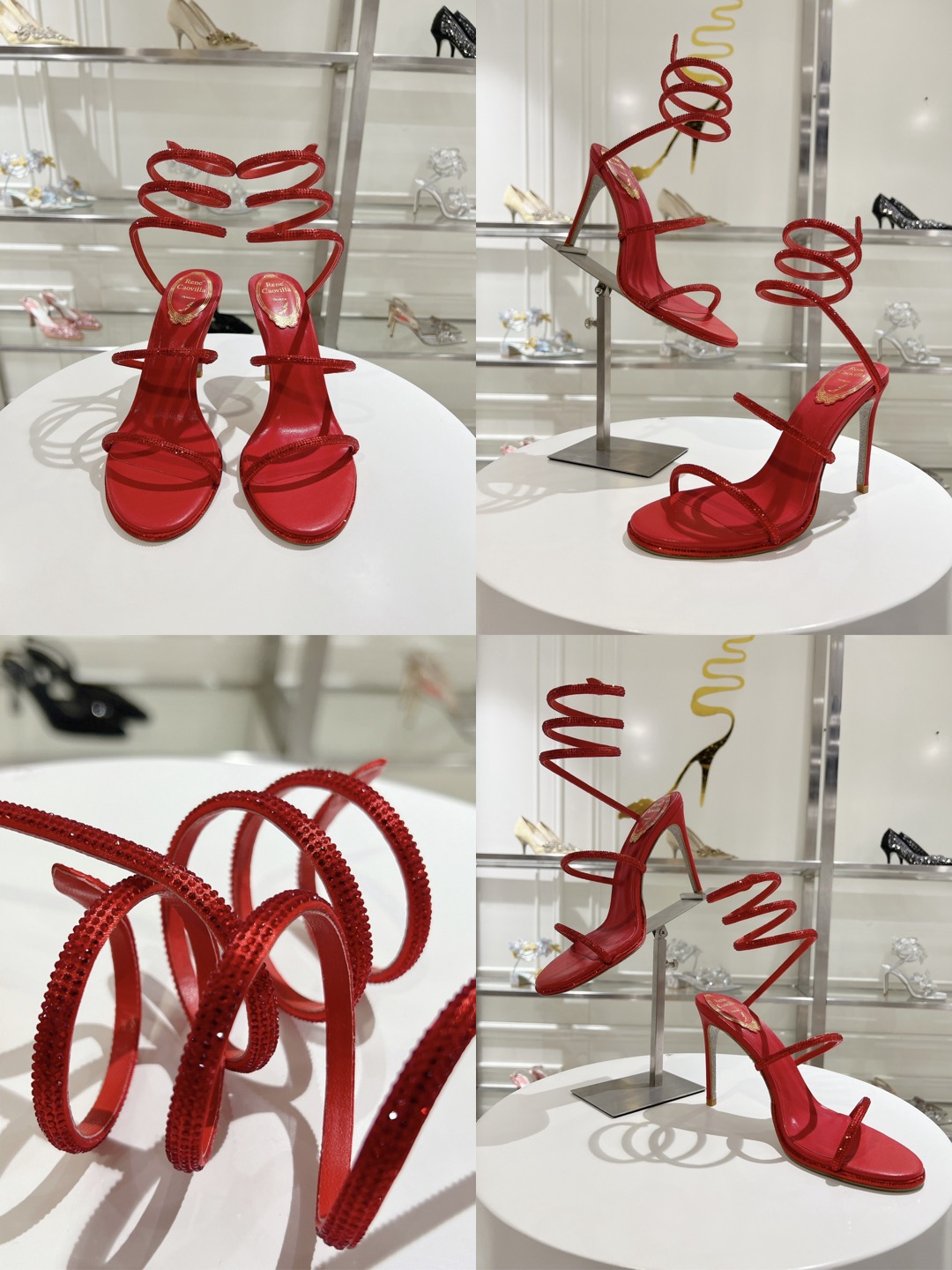 RENE  CAOVILLA Cleo Sandals - image 15