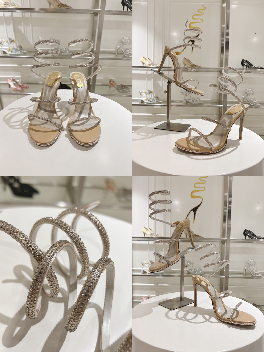 RENE  CAOVILLA Cleo Sandals - image 13