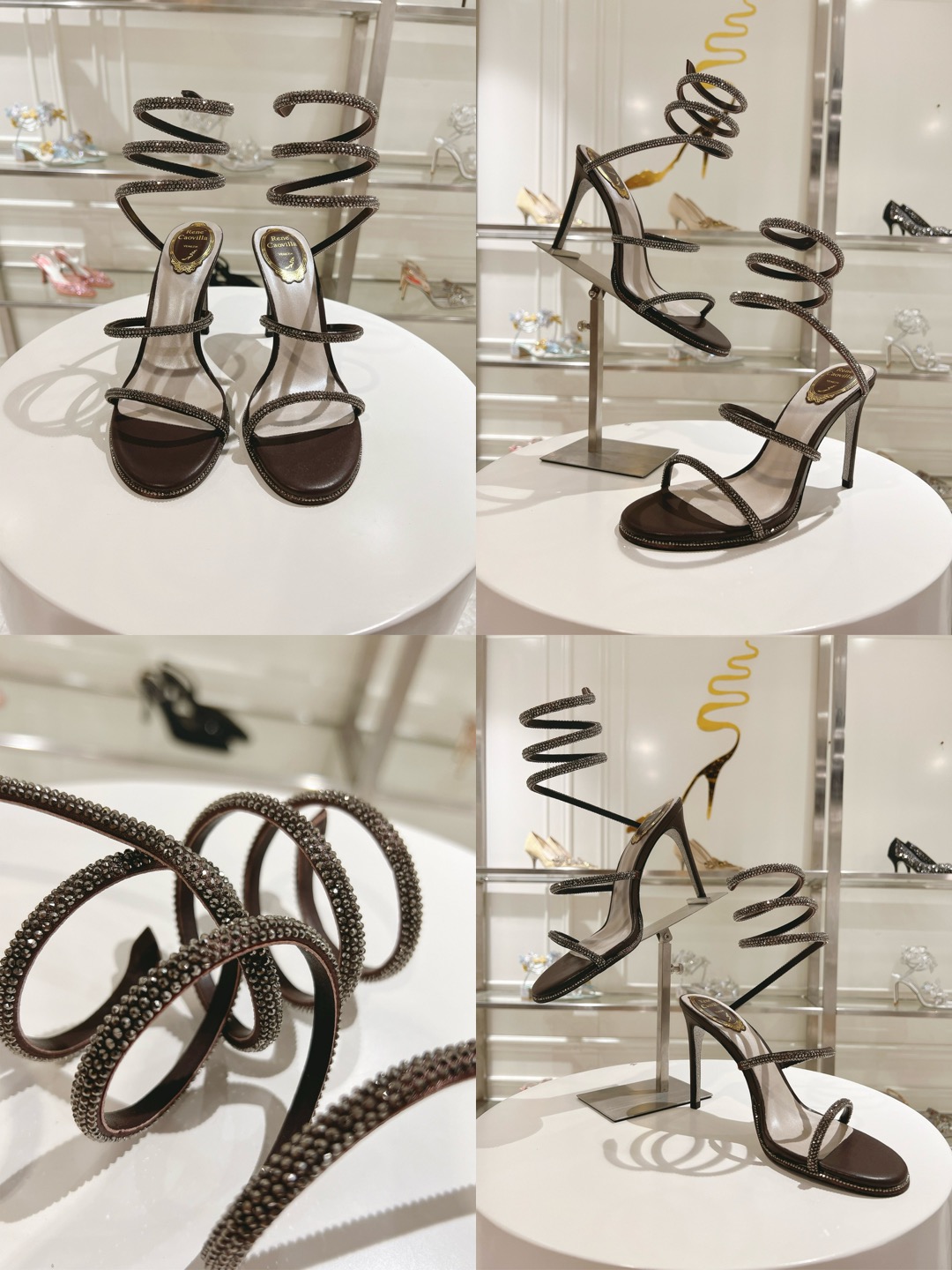 RENE  CAOVILLA Cleo Sandals - image 14
