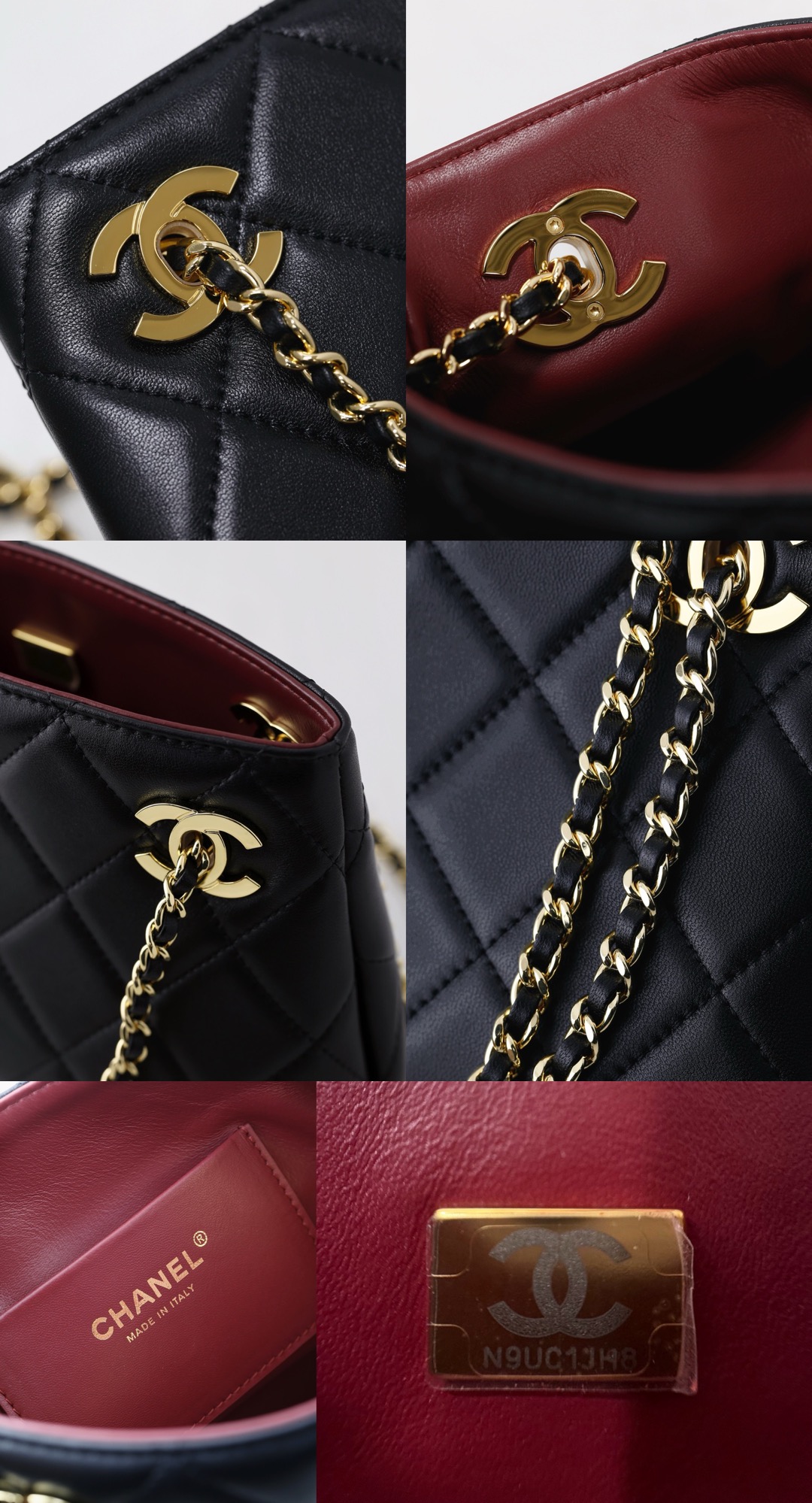 CHANEL Small Tote Lambskin - image 8