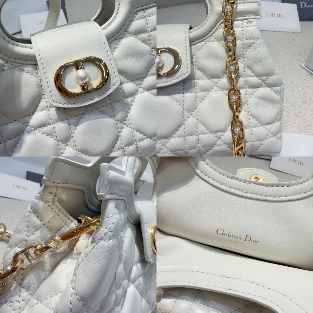 DIOR Jolie Top Handle Mini Bag Cannage Lambskin - image 8