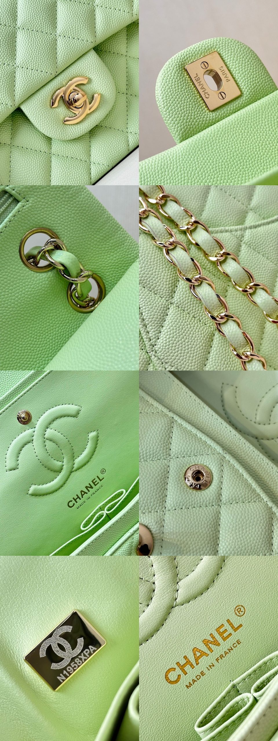 CHANEL Classic Flap Small Caviar Leather - image 8