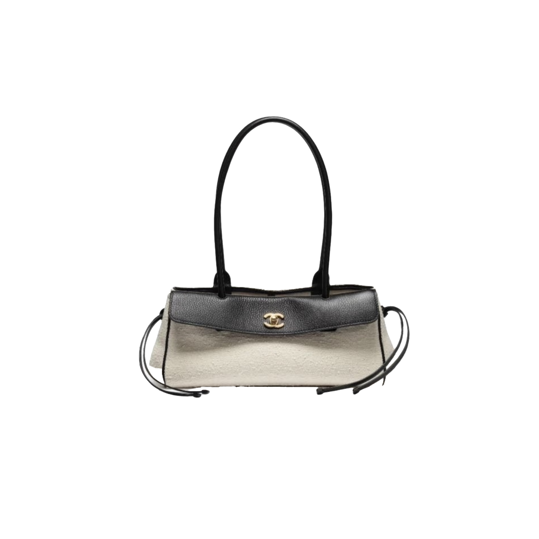 CHANEL Small Shopping Bag Grained Calfskin Boucle
