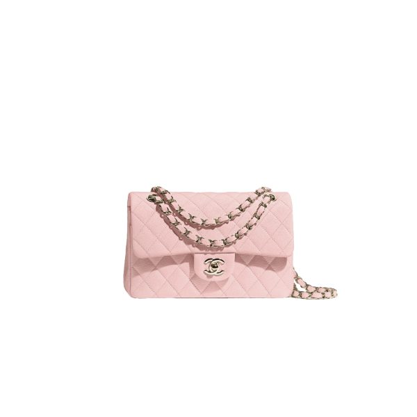 CHANEL Classique Flap Small Handbag Caviar Leather