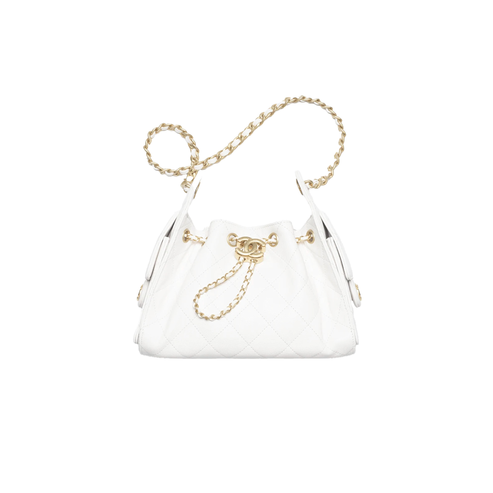 CHANEL 25Bag MINI In White