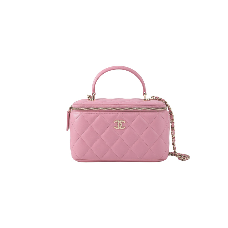 CHANEL Glossy Lambskin Vanity bag