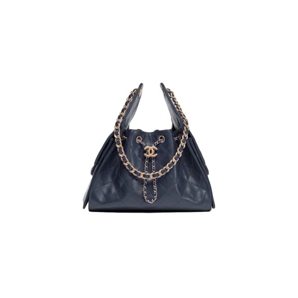 CHANEL 26C 25Bag Caviar leather In Dark Blue