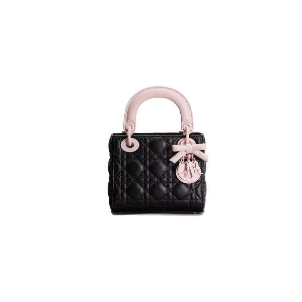 DIOR Mini Lady Dior Cannage Lambskin