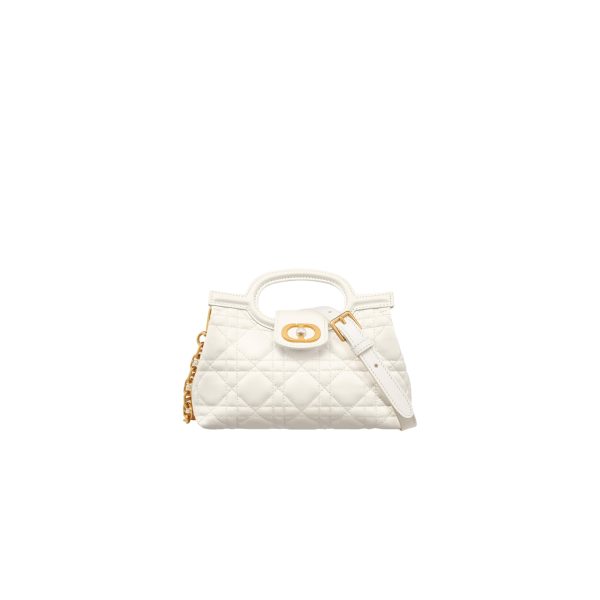 DIOR Jolie Top Handle Mini Bag Cannage Lambskin