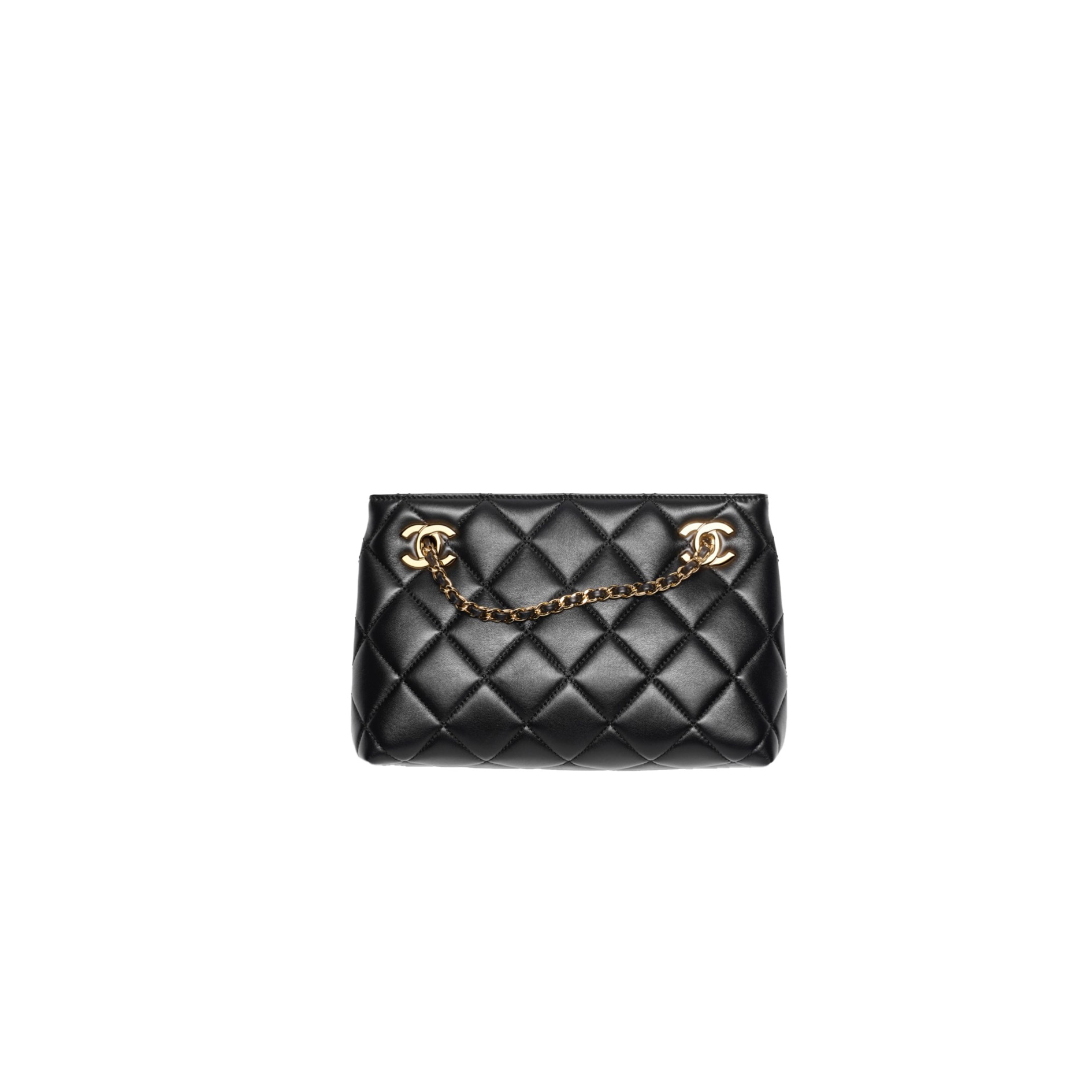 CHANEL Small Tote Lambskin