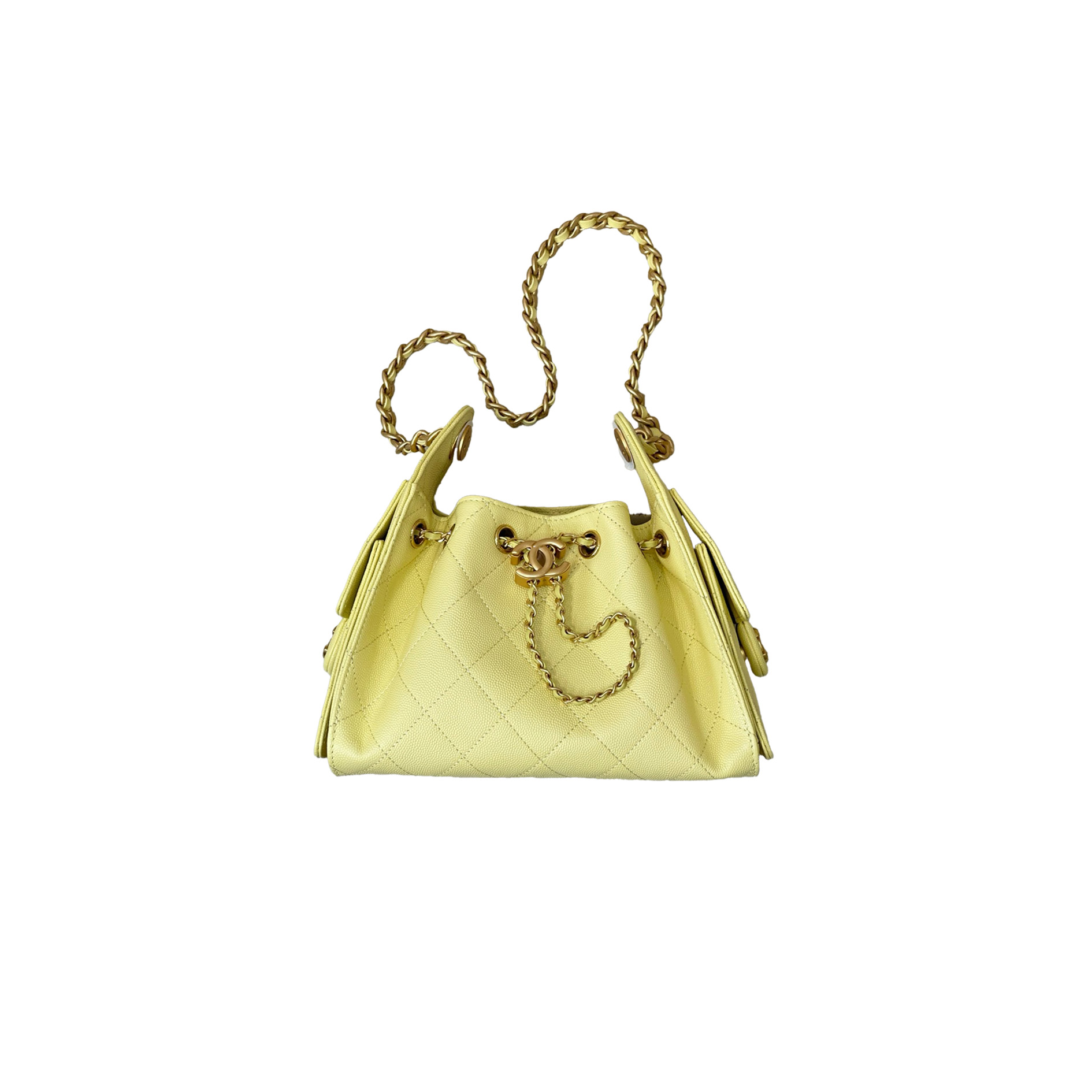 CHANEL 25 mini handbag Grained calfskin