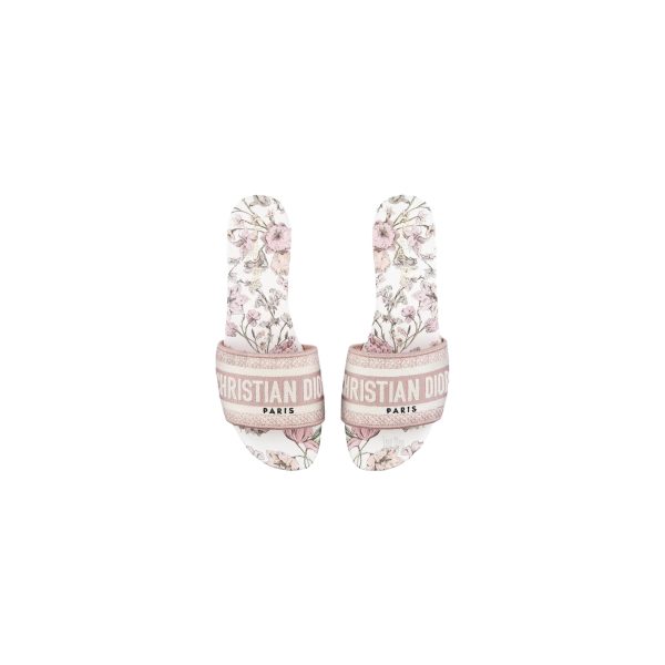 DIOR Dway Slide Rose des Vents Millefiori Motif