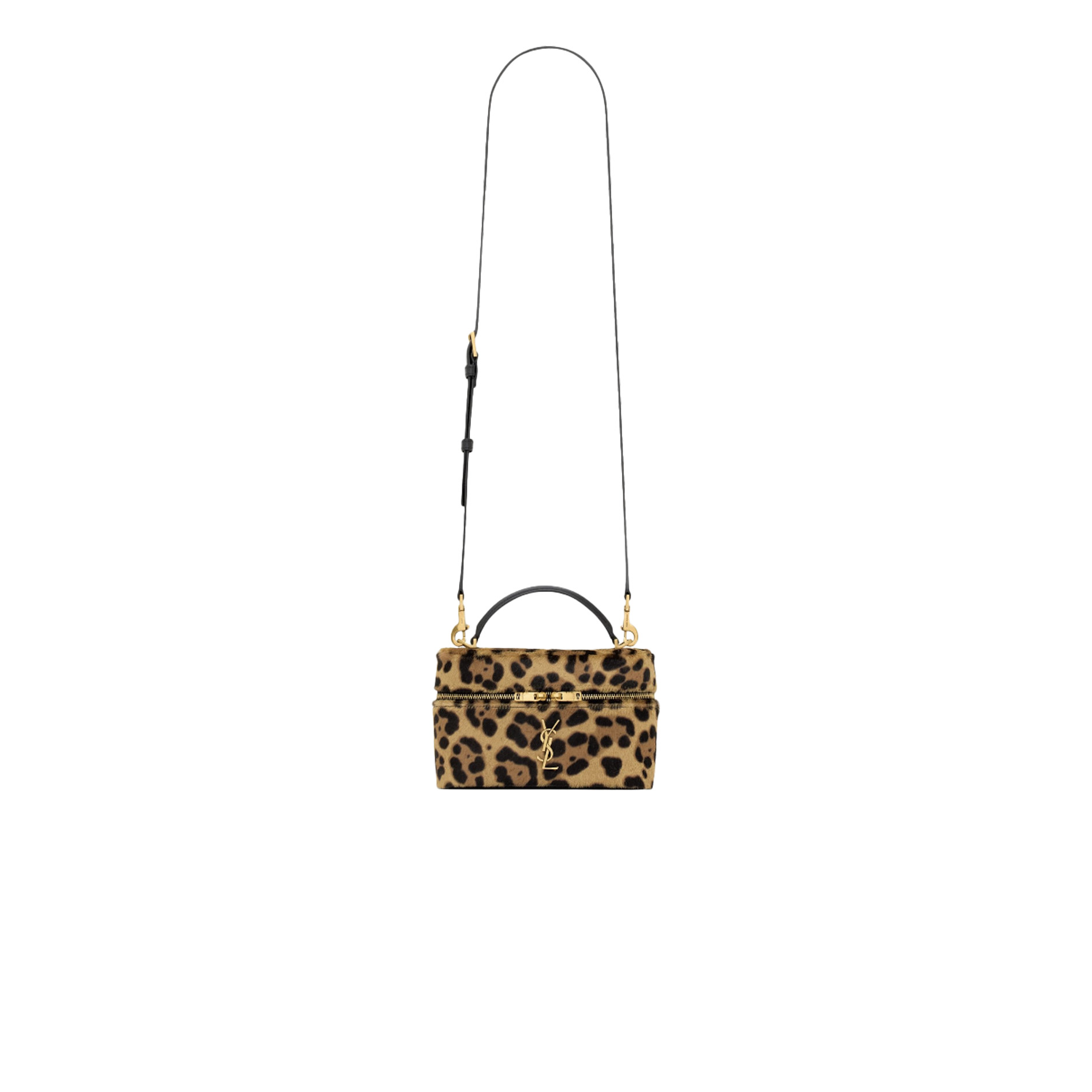 YSL GABY vanity in pony hair leather