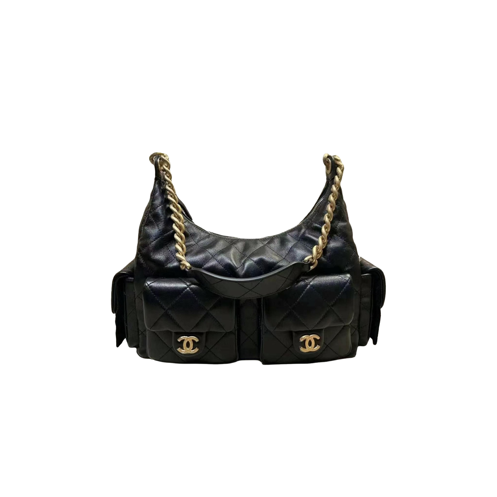 CHANEL 25C Small Hobo Bag Lambskin