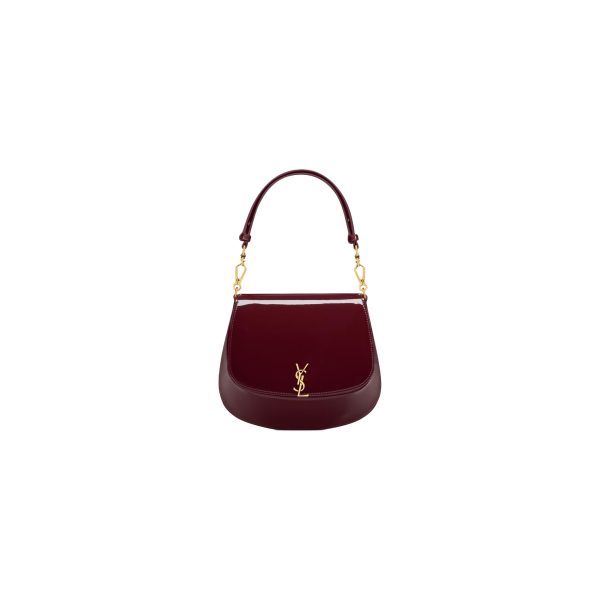 YSL VOLTAIRE top handle in BOX SAINT LAURENT in Bordeaux