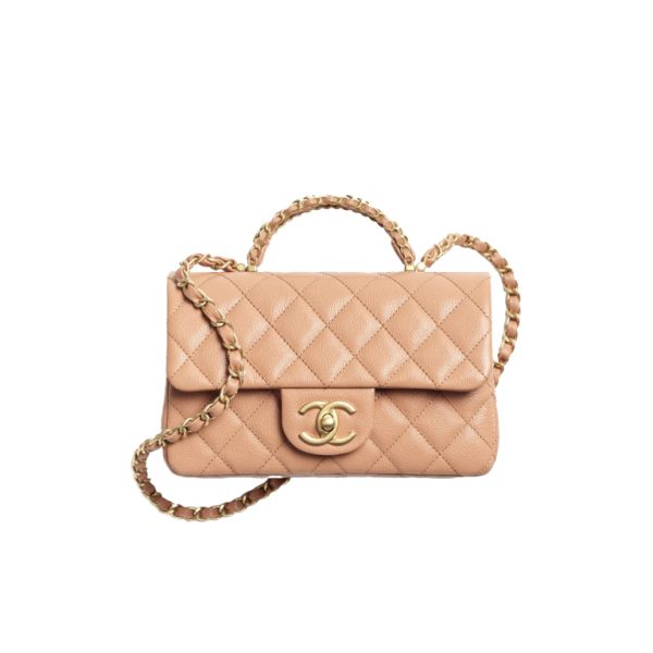 CHANEL 25B Mini Flap Bag with CC Top Handle