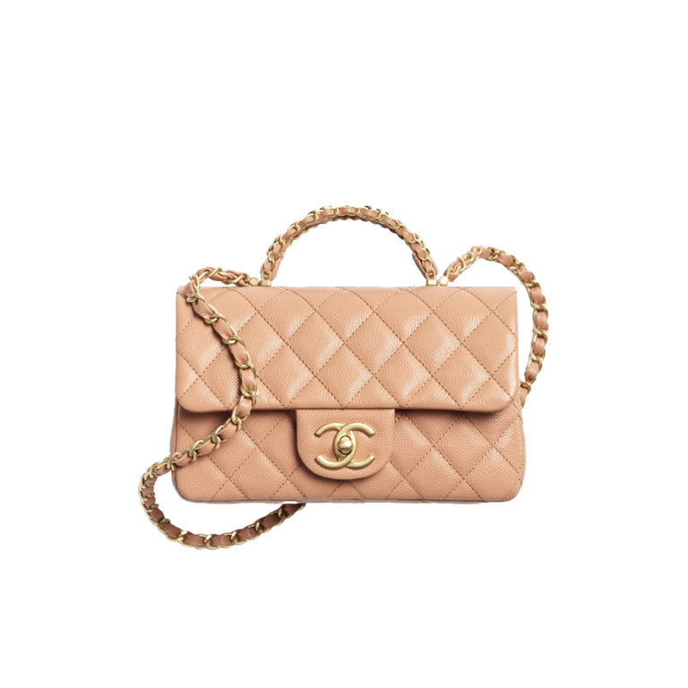 CHANEL 25B Mini Flap Bag with CC Top Handle