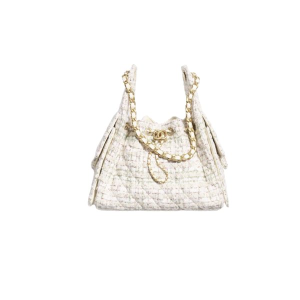 CHANEL 25 small handbag Wool tweed