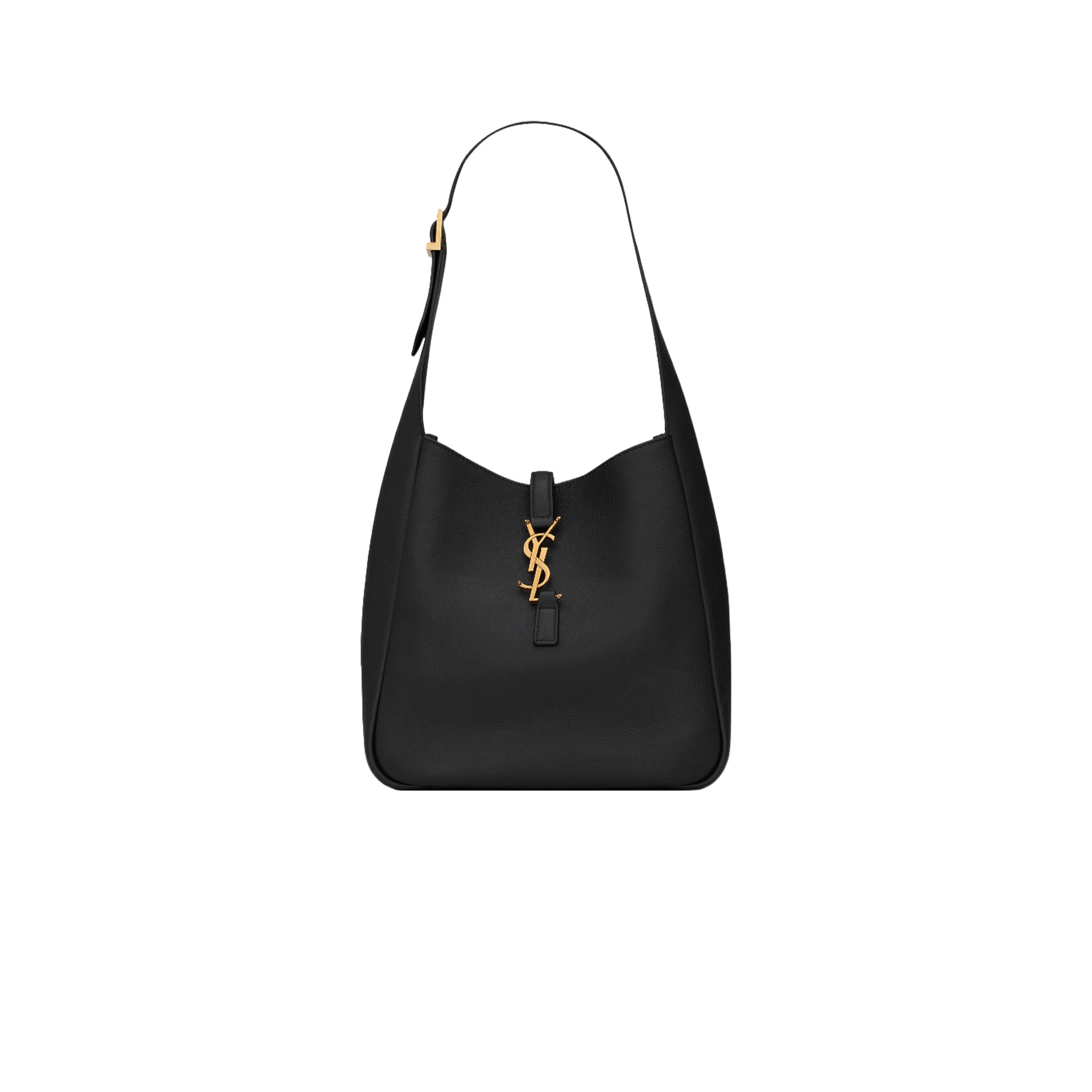 YSL LE5A7 Hobo Bag Calfskin - image 1