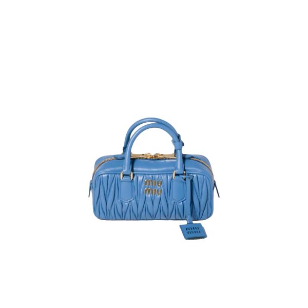 MIUMIU Arcadie matelassé nappa leather bag