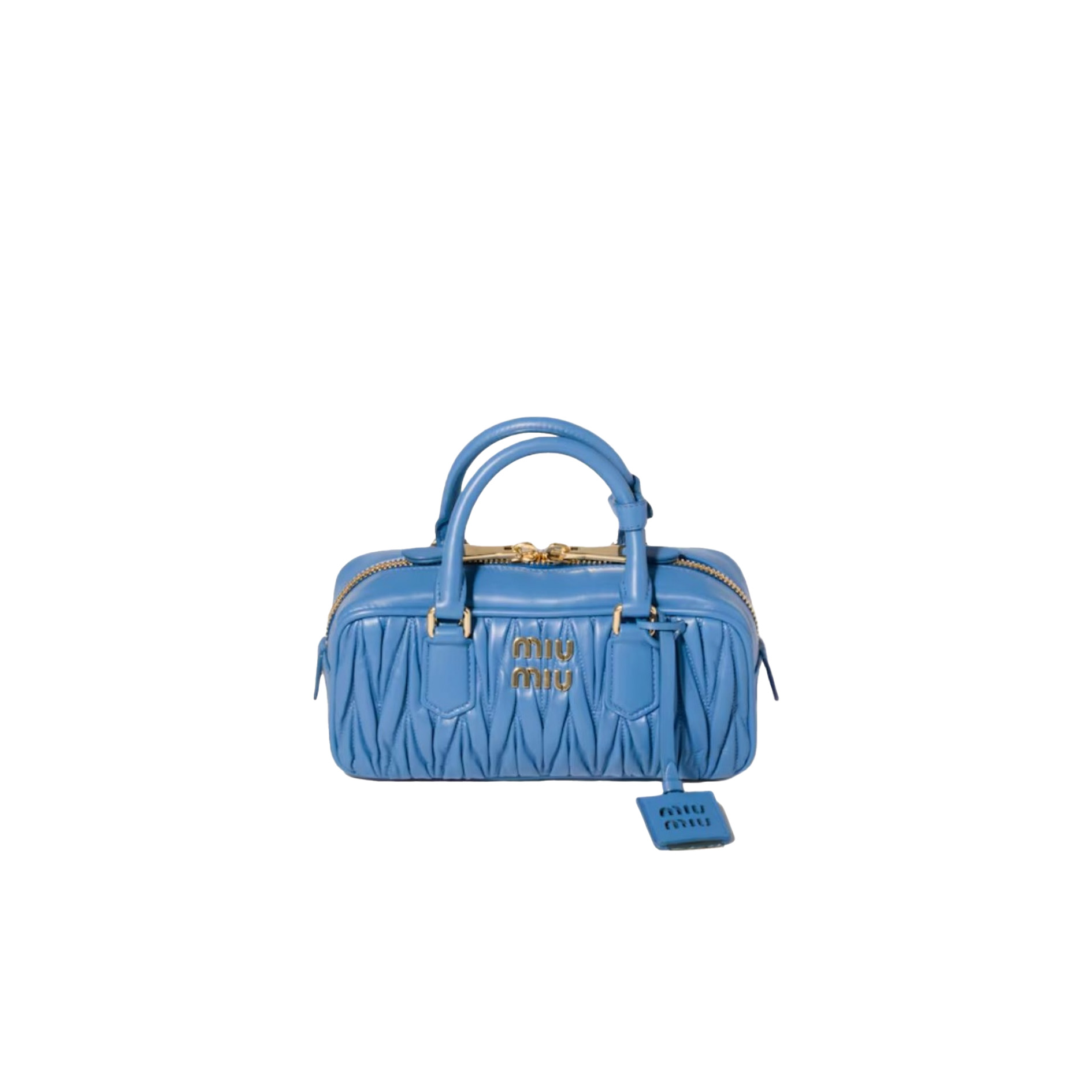 MIUMIU Arcadie matelassé nappa leather bag