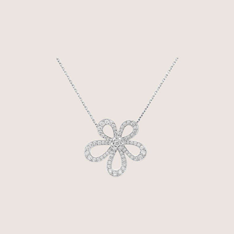 VCA Flowerlace Necklace - image 1