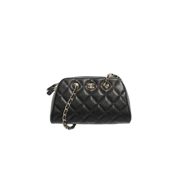 Chanel Clutch with chain Grained shiny calfskin