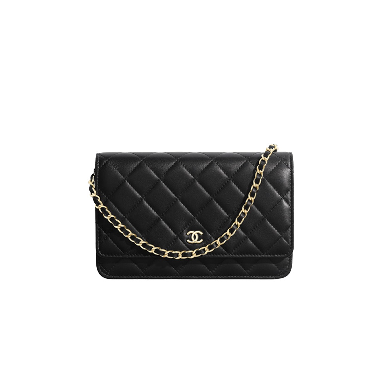 CHANEL WOC Calfskin in Black
