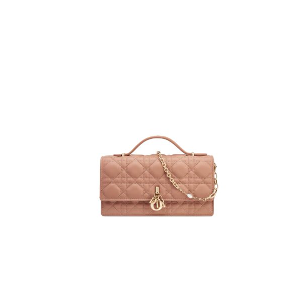 Mini My Dior Bag Powder Rose des Vents Cannage Lambskin