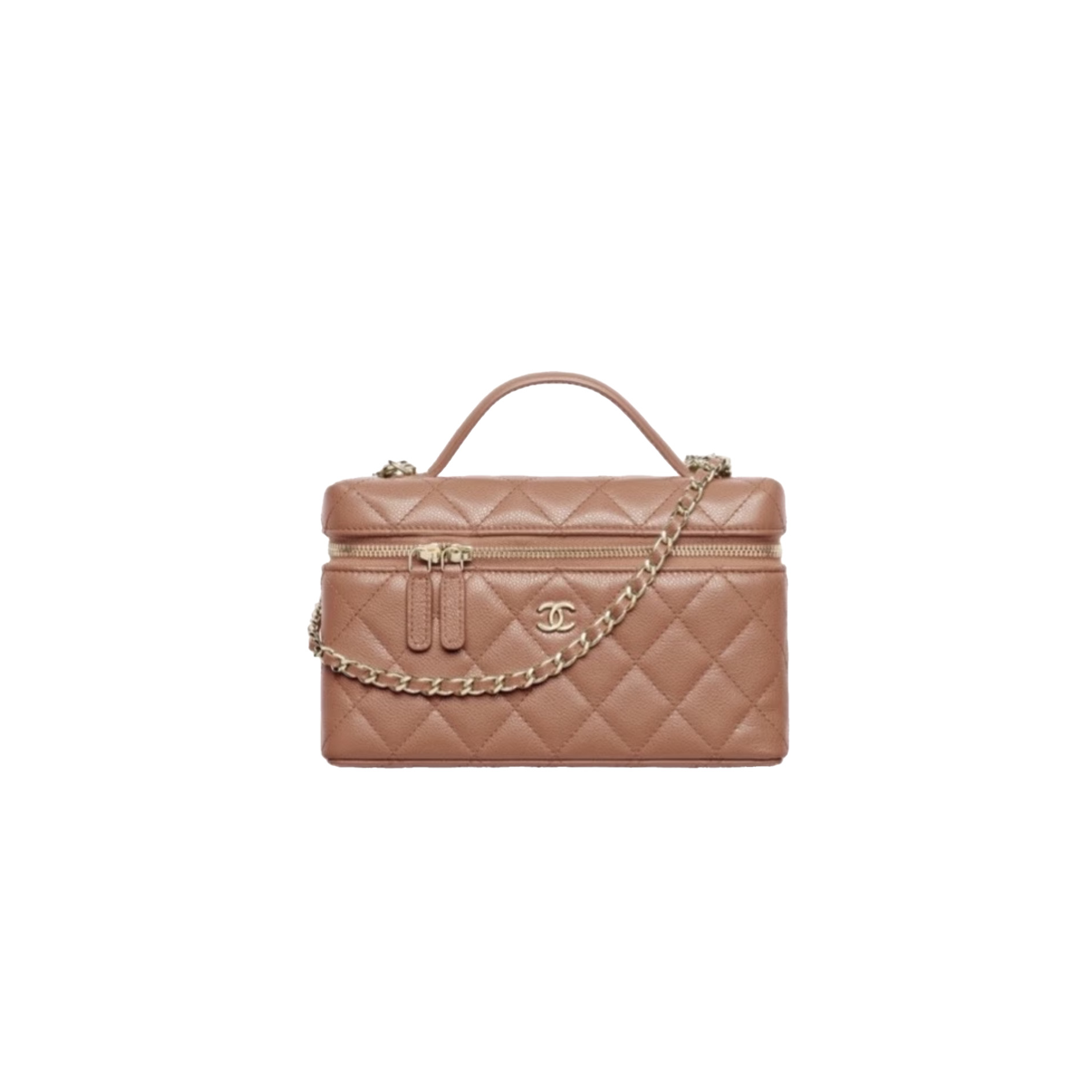 CHANEL 25P Vanity with chain – Grained calfskin