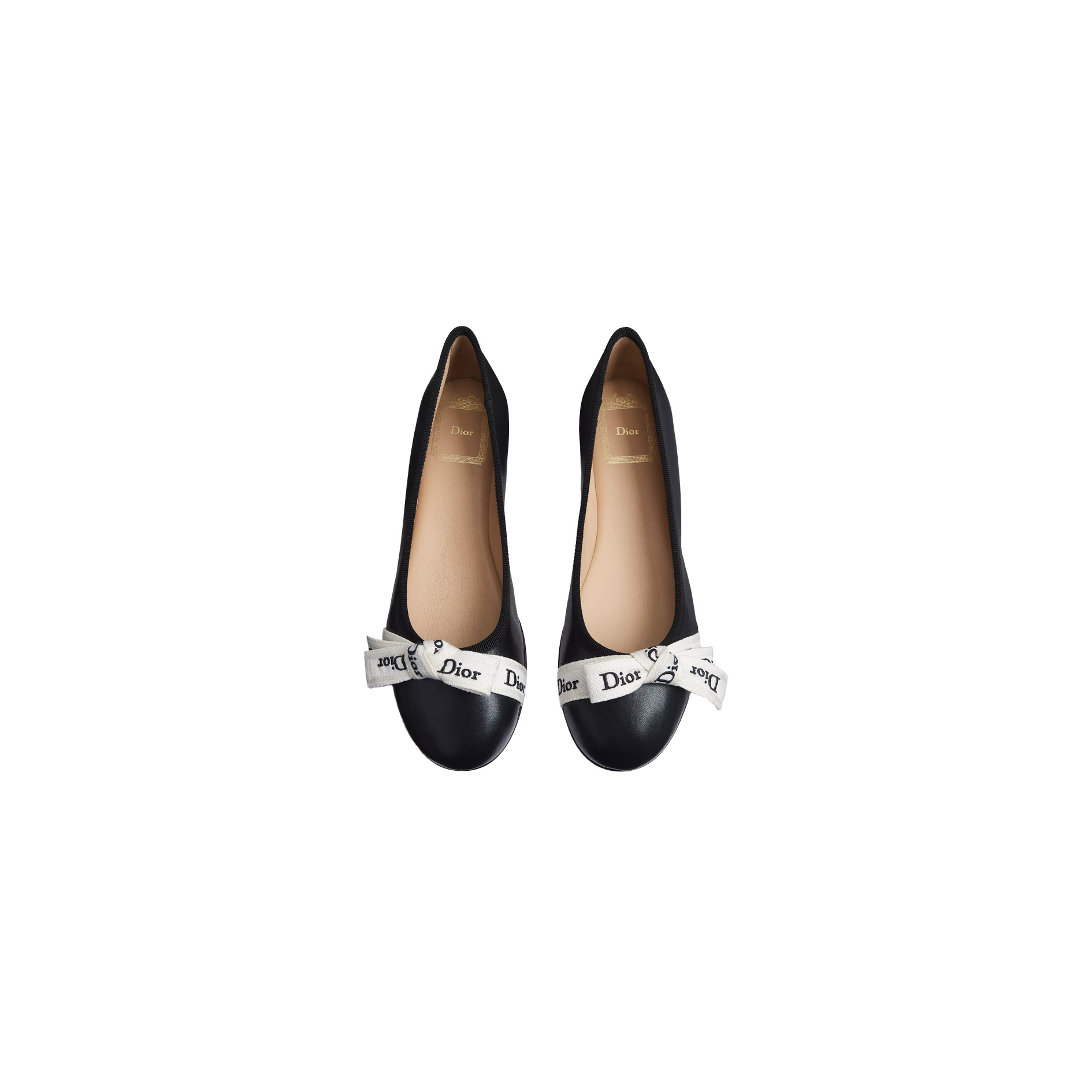 DIOR J’Adior Ballet Flat Black Lambskin