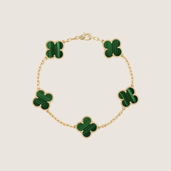 VCA Vintage Alhambra pendant-Malachite
