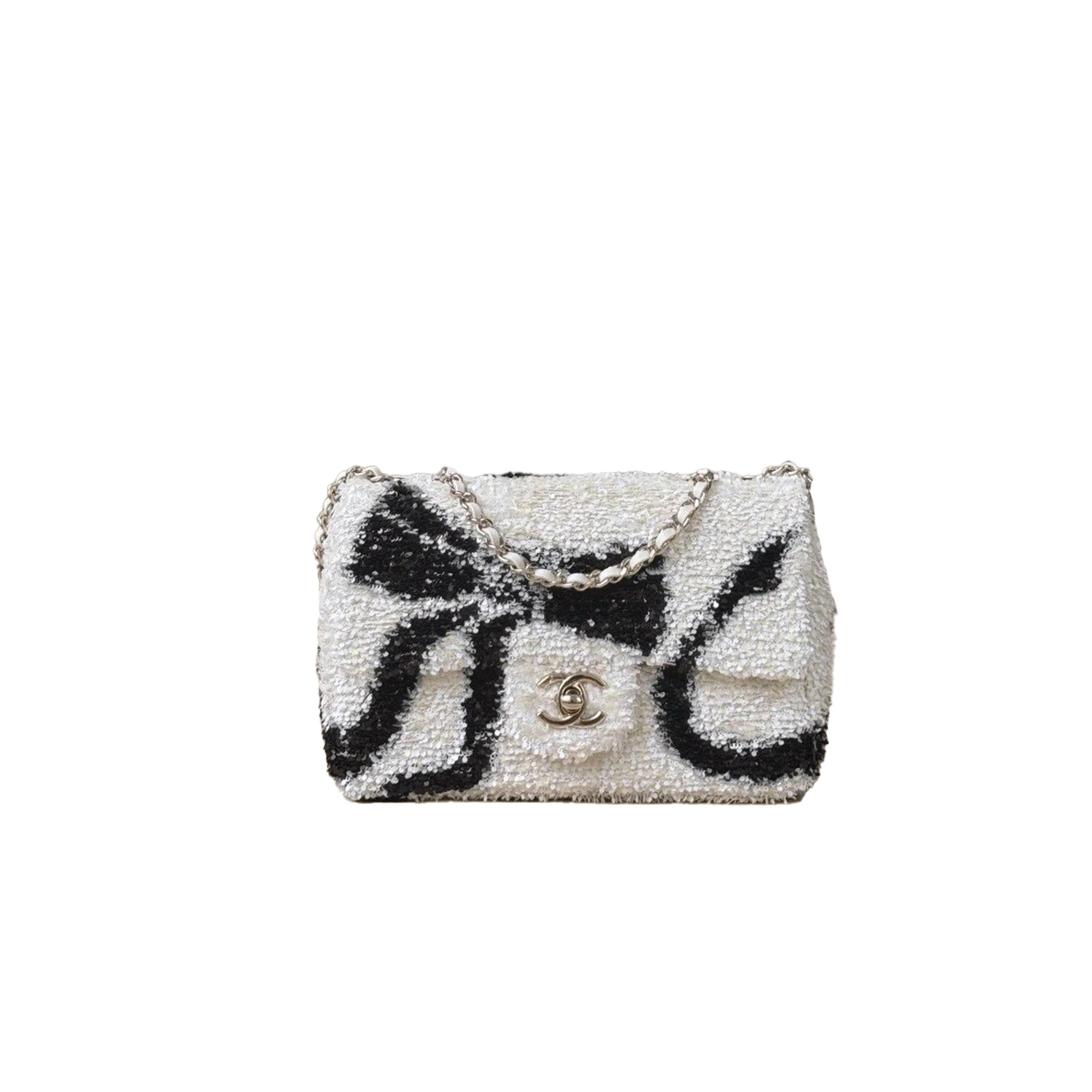 CHANEL Sequin Flap Bag