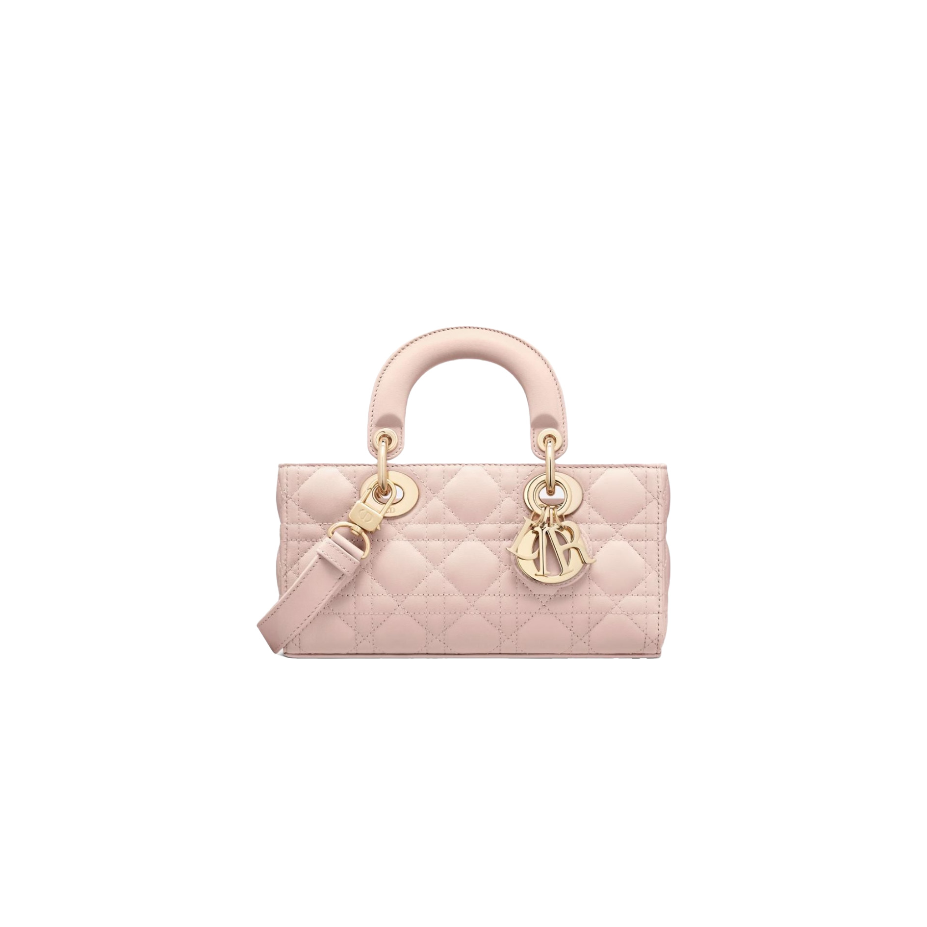 DIOR Lady D-Joy Bag Cannage Lambskin Rose des Vents - image 1